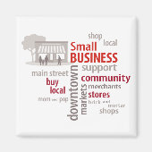 Aimant Petite entreprise (Devant)