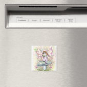 Aimant Petite Fée de Printemps par Molly Harrison (In Situ (Lave-vaisselle))