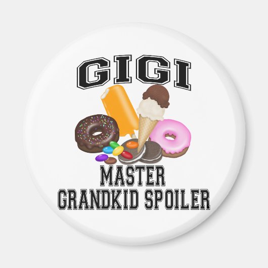 Aimant Petite-fille Spoiler Gigi (Devant)
