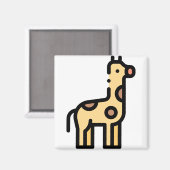 Aimant Petite Giraffe (Recto/Verso)