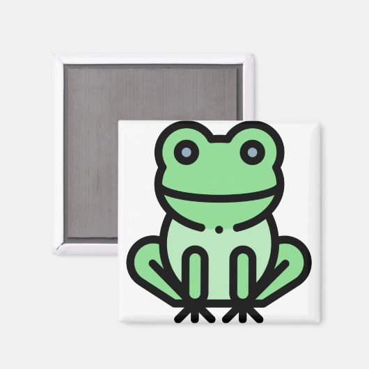 Aimant Petite grenouille (Recto/Verso)