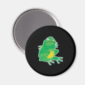 Aimant petite grenouille têtue (Recto/Verso)