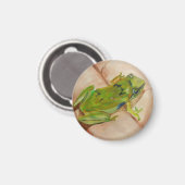 Aimant Petite grenouille tropicale (Recto/Verso)