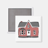 Aimant Petite Maison (Recto/Verso)