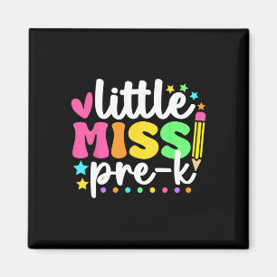 Aimant Petite Miss Préscolaire Rentrée Enseignants Élèves