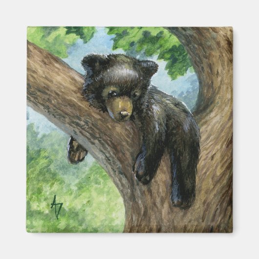 Aimant Petite Ours Lazy (Devant)