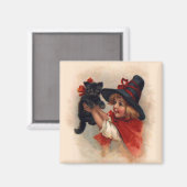 Aimant Petite sorcière (Recto/Verso)