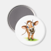Aimant Petite vache à maillot (Recto/Verso)