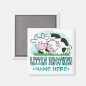 Aimant Petite vaches Petit frère (Recto/Verso)