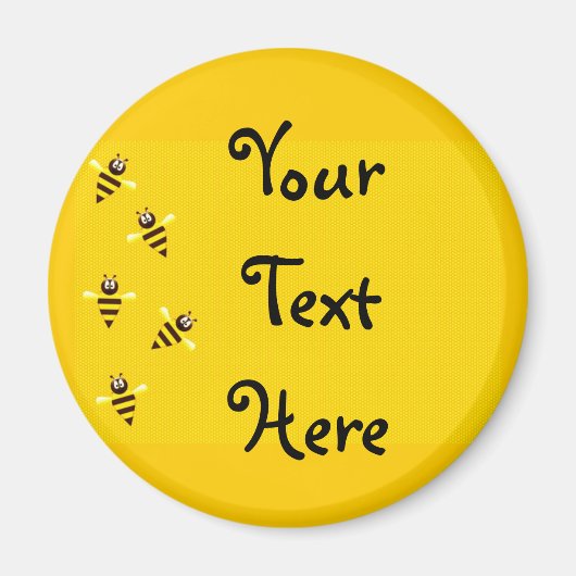 Aimant Petites abeilles (Devant)