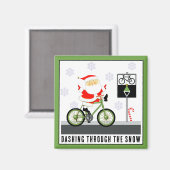 Aimant Petits cadeaux de cycliste (Recto/Verso)