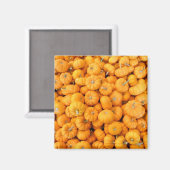 Aimant Petits Citrouilles de récolte de automne orange (Recto/Verso)