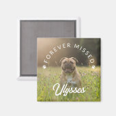 Aimant Petits Empreintes de pattes, pour toujours, dispar (Recto/Verso)