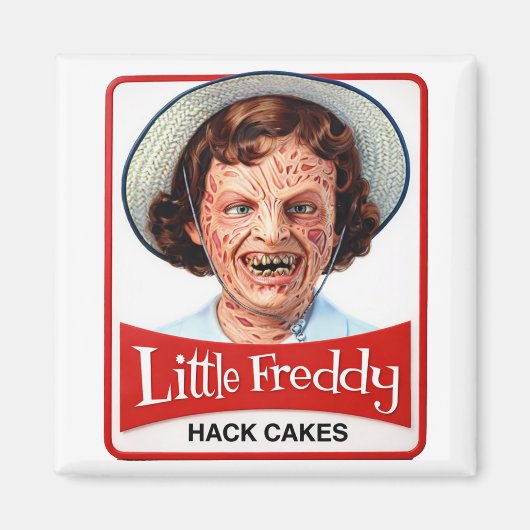 Aimant Petits gâteaux Freddy Hack™ – Les doux rêves sont (Devant)