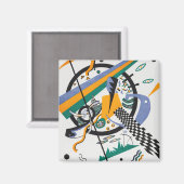 Aimant Petits Mondes IV, Abstraits, Wassily Kandinsky (Recto/Verso)