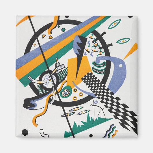 Aimant Petits Mondes IV, Abstraits, Wassily Kandinsky (Devant)