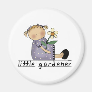 Aimant Petits T-shirts et cadeaux Gardener