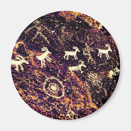 AIMANT PETROGLYPHS NEVADA DÉSERT AMÉRICAIN SUD-OUEST (Devant)