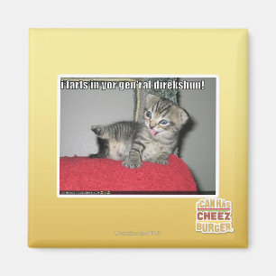 Aimant Pets I dans le direkshun gen'ral de yor