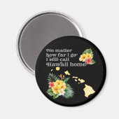 Aimant Peu importe jusqu'où je vais J'appelle toujours Ha (Recto/Verso)