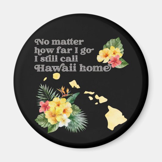 Aimant Peu importe jusqu'où je vais J'appelle toujours Ha (Devant)