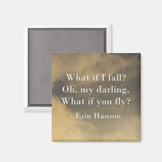 Aimant Peur de l'aimant en chute (Recto/Verso)