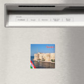 Aimant PGL041 TARANTO, Château Aragonese Apulia, Frigo (In Situ (Lave-vaisselle))