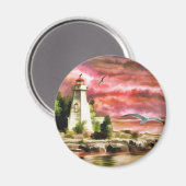 Aimant Phare (Recto/Verso)