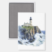 Aimant Phare (Recto/Verso)