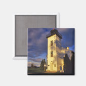 Aimant Phare à Escanaba UP Michigan (Recto/Verso)
