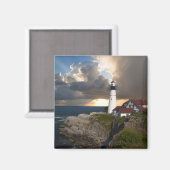 Aimant Phare Beau Sur l'Océan (Recto/Verso)