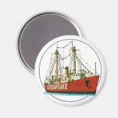 Aimant Phare Chesapeake (Recto/Verso)