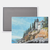 Aimant Phare de Bass Harbor (Recto/Verso)