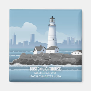 Aimant Phare de Boston