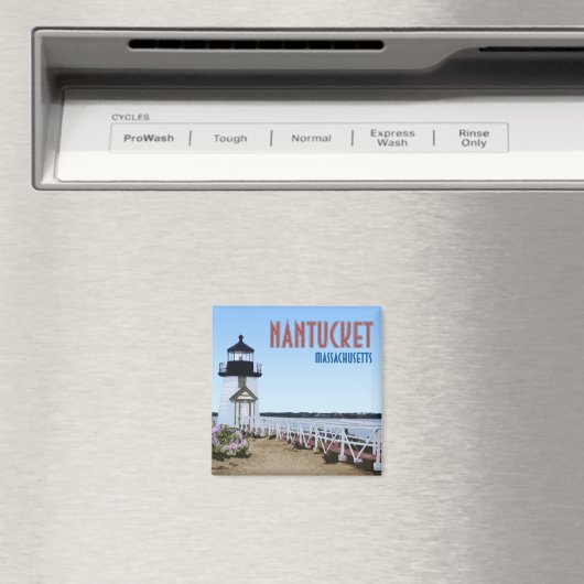 Aimant Phare de Brant Point Nantucket Massachusetts (In Situ (Lave-vaisselle))