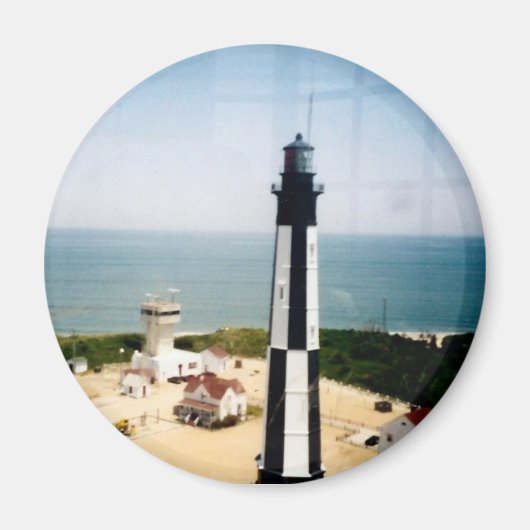 Aimant Phare de Cape Henry, VA (Devant)