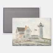 Aimant Phare de Cape Neddick (Recto/Verso)