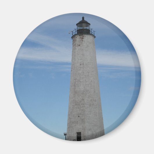 Aimant Phare de Cinq Mile Point New Haven CT Harbour (Devant)