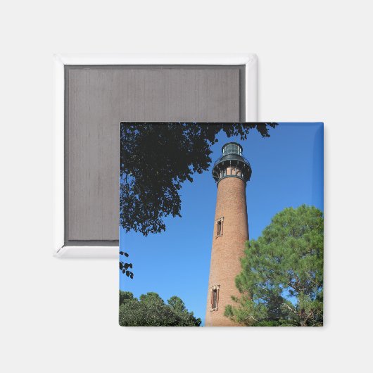 Aimant Phare de Currituck Beach (Recto/Verso)