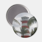 Aimant Phare de Freeport Bahamas (Recto/Verso)