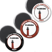 Aimant Phare de Jupiter en Floride Photographie rouge