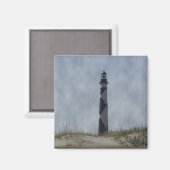 Aimant Phare de la Caroline du Nord (Recto/Verso)