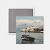 Aimant phare de La Havane (Recto/Verso)