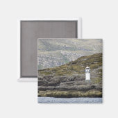 Aimant Phare De La Rue Le Long De La Côte (Recto/Verso)