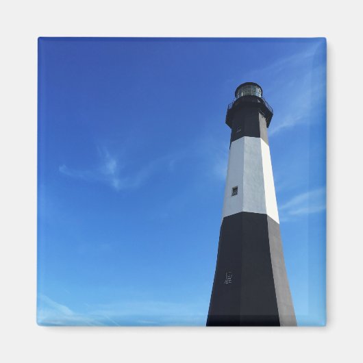 Aimant phare de l'île de tybee (Devant)