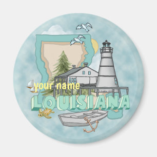 Aimant Phare de Louisiane