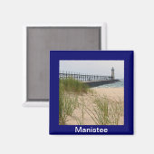 Aimant Phare de Manistee (Recto/Verso)