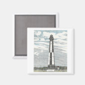 Aimant Phare de New Cape Henry (Recto/Verso)