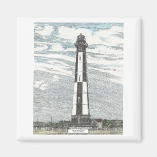 Aimant Phare de New Cape Henry