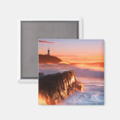 Aimant Phare de Norah Head | Soldiers Beach, Australie (Recto/Verso)